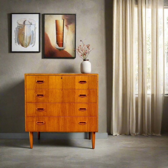 Image 1 of Mid-Century Deens Design Ladenkast