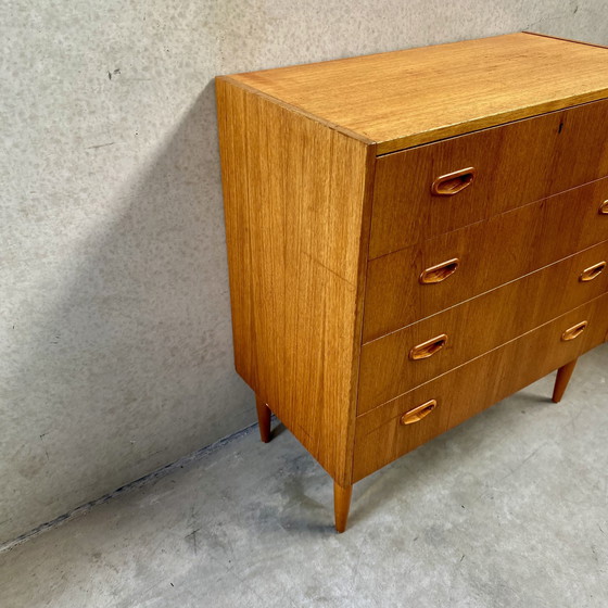 Image 1 of Mid-Century Deens Design Ladenkast