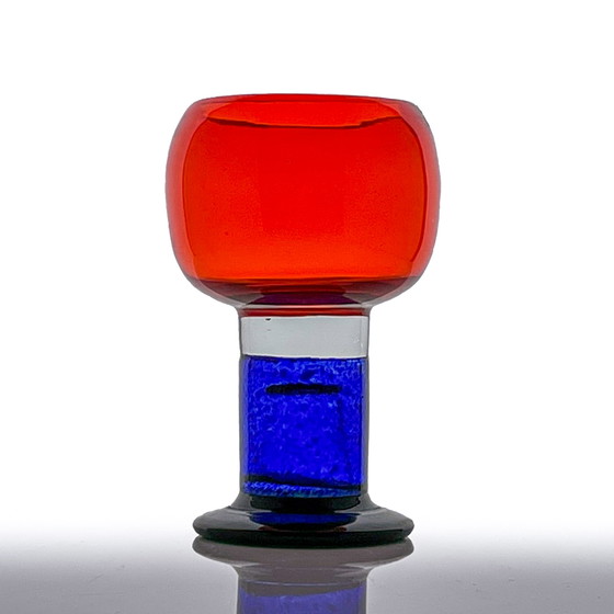 Image 1 of Kaj Franck - Glass Art-Object / Goblet, model KF 539 - Nuutajärvi-Notsjö circa 1975