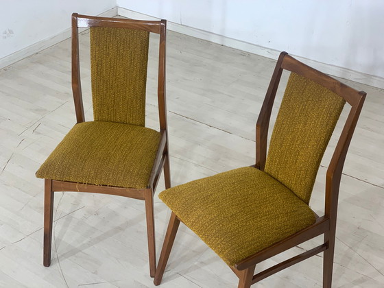 Image 1 of Mid Century stoelen eetkamerstoel stoel vintage