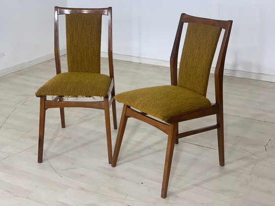 Image 1 of Mid Century stoelen eetkamerstoel stoel vintage