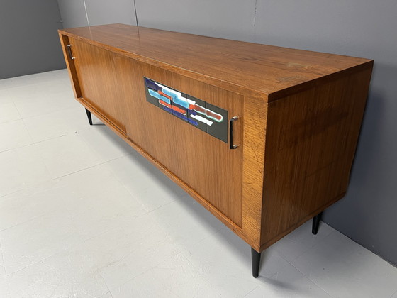 Image 1 of Mid century belgisch dressoir, jaren 1960