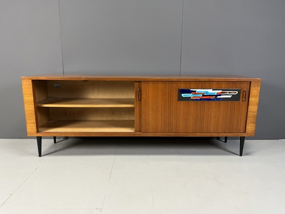 Image 1 of Mid century belgisch dressoir, jaren 1960