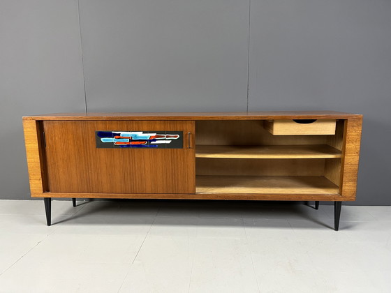 Image 1 of Mid century belgisch dressoir, jaren 1960