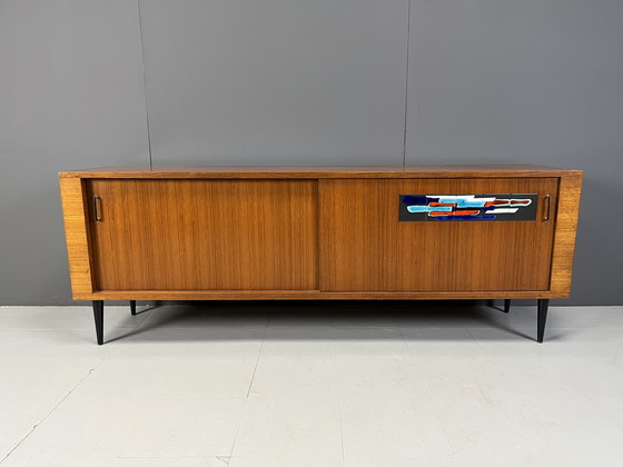 Image 1 of Mid century belgisch dressoir, jaren 1960