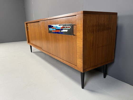 Image 1 of Mid century belgisch dressoir, jaren 1960