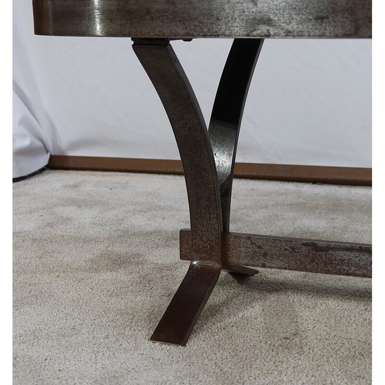 Image 1 of Vintage langwerpige salontafel, 1970