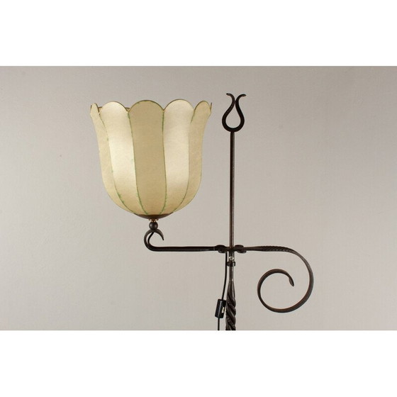 Image 1 of Vintage smeedijzeren vloerlamp, Duitsland 1970