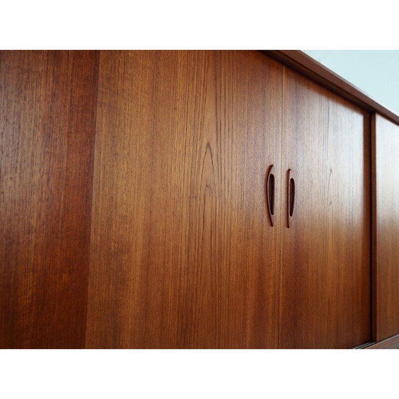 Image 1 of Vintage teakhouten highboard, Denemarken 1970