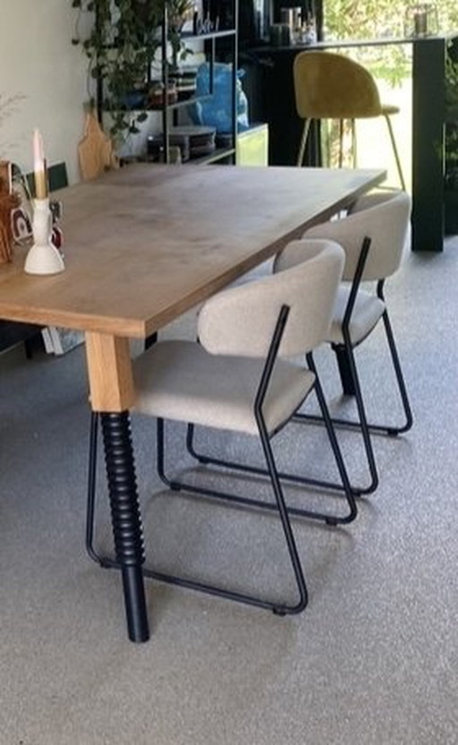 Massief Eiken Tafel