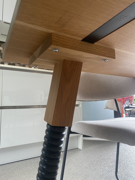 Image 1 of Massief Eiken Tafel