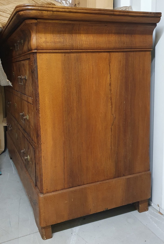 Image 1 of Commode met 4 laden Elzas Laat 19e eeuw