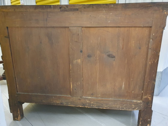 Image 1 of Commode met 4 laden Elzas Laat 19e eeuw