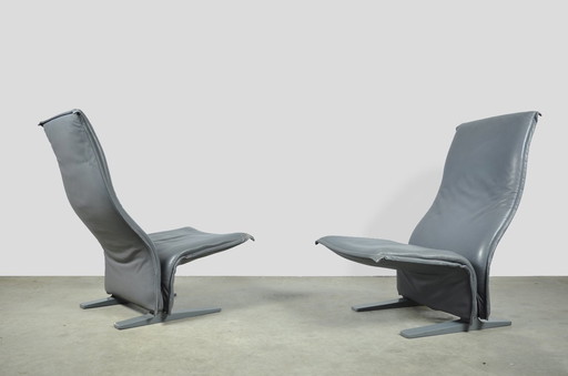 Artifort / Vintage Makkelijke Concorde Stoelen / Pierre Paulin / Frankrijk 1960S