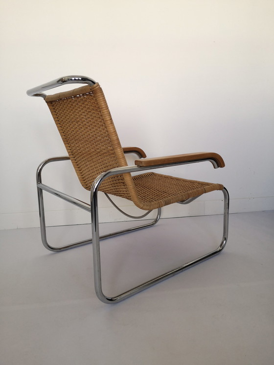 Image 1 of Thonet S35 rotan fauteuil