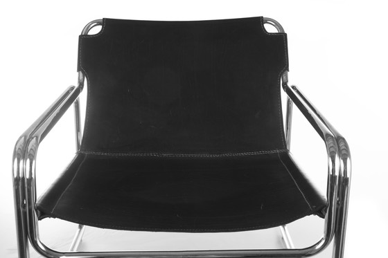 Image 1 of 2x Vintage tuigleer fauteuils