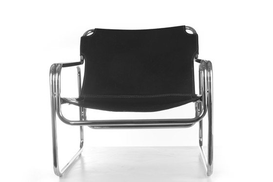 Image 1 of 2x Vintage tuigleer fauteuils
