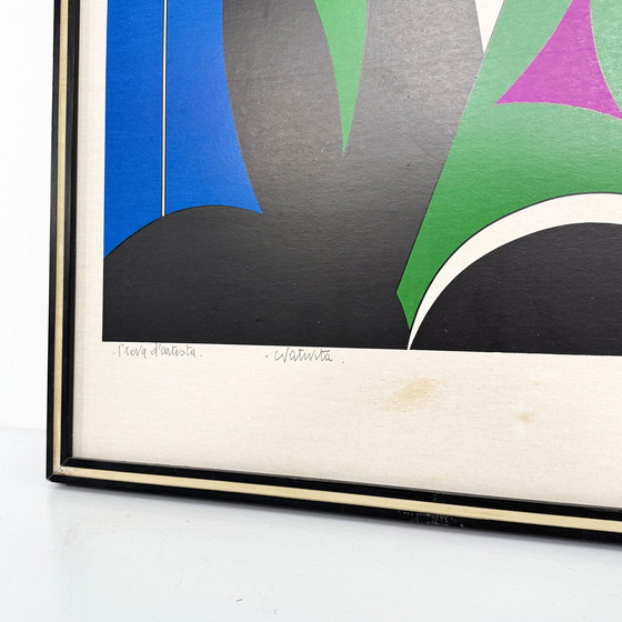 Image 1 of "Natività" Lithografie door Corrado Cicognani, 1970S