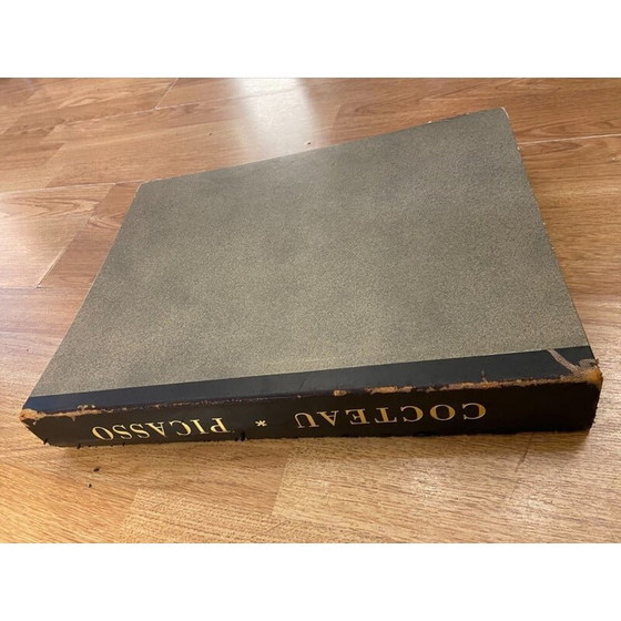 Image 1 of Vintage portfolio "Picasso van 1916 tot 1961" door Jean Cocteau en Pablo Picasso voor Rocher, 1962