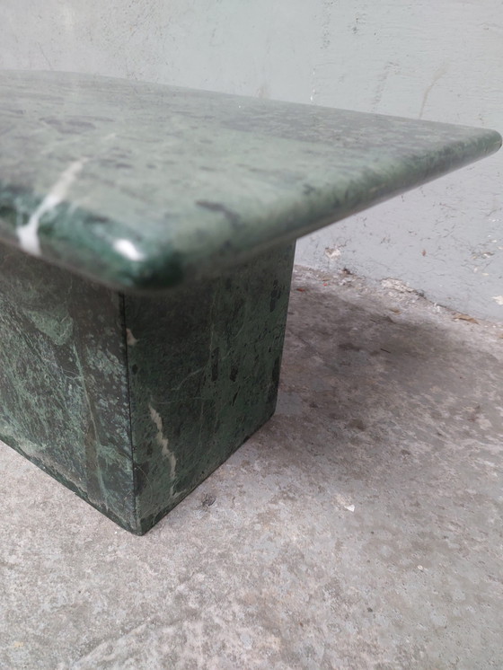 Image 1 of Green Marble Coffee Table