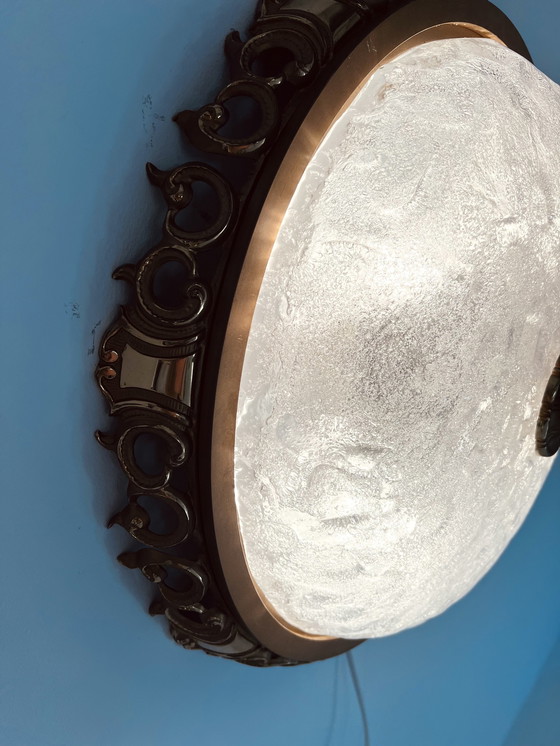 Image 1 of Xl Wandlamp/Plafonnière, Schröder & Co ‘70