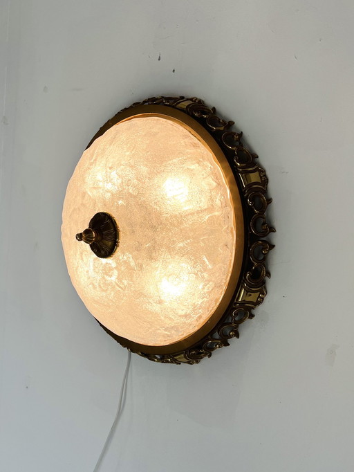 Xl Wandlamp/Plafonnière, Schröder & Co ‘70