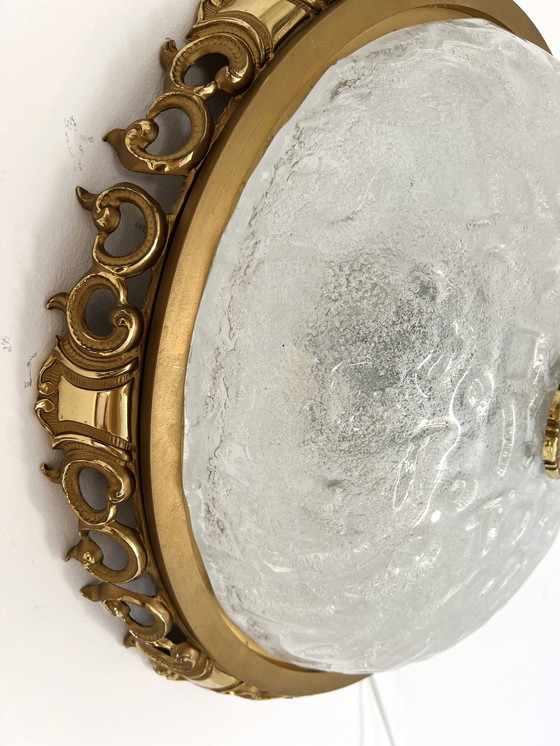 Image 1 of Xl Wandlamp/Plafonnière, Schröder & Co ‘70