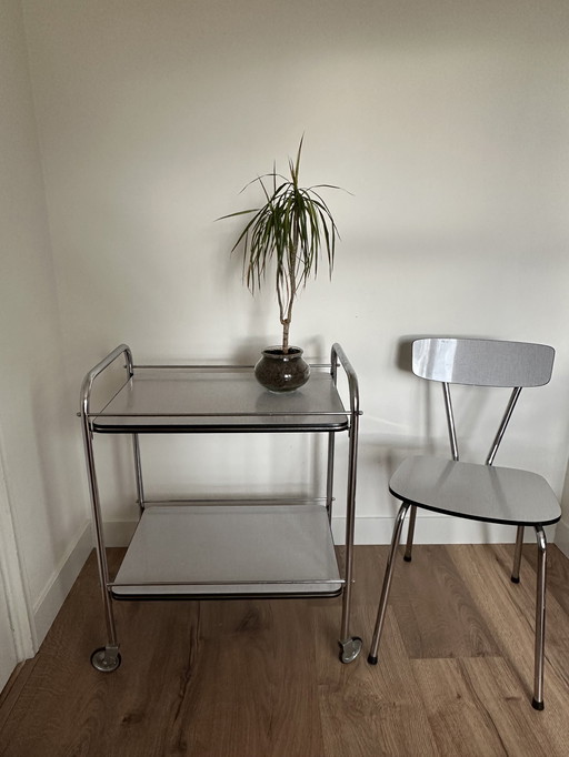 Vintage formica trolley