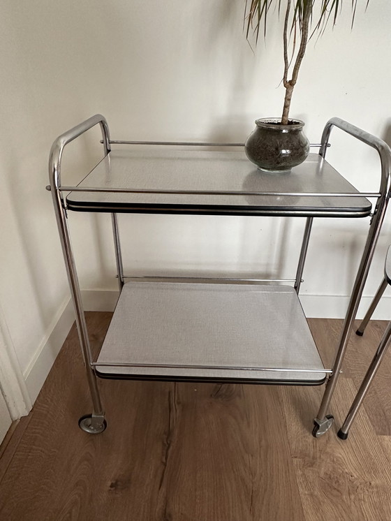 Image 1 of Vintage formica trolley