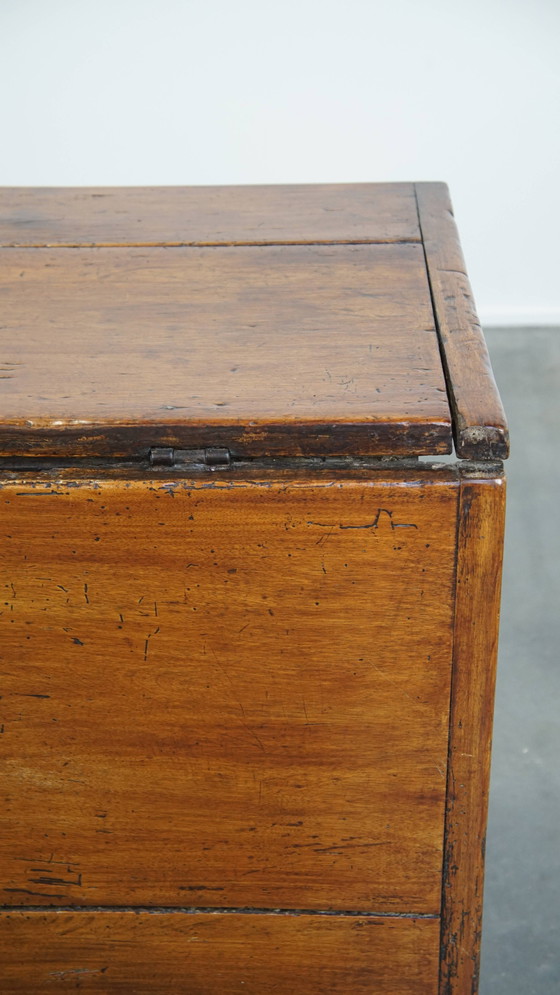 Image 1 of Side Table/ Drop Leaf Table Met Lade