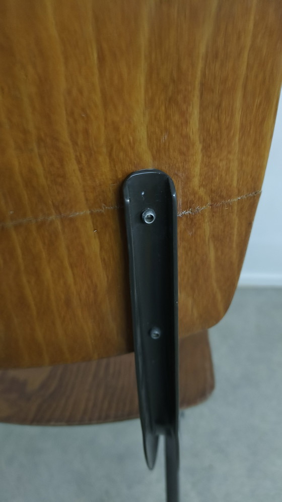 Image 1 of Industriële Vintage Kinderstoel Schoolstoel In Stijl Friso Kramer Marko 