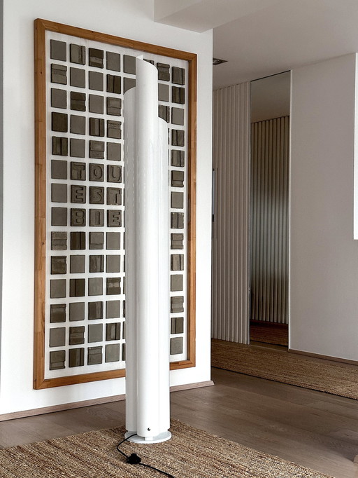 Vintage Artemide Chimera. Staande lamp Vico Magistretti ontwerp 1966 90s Italië