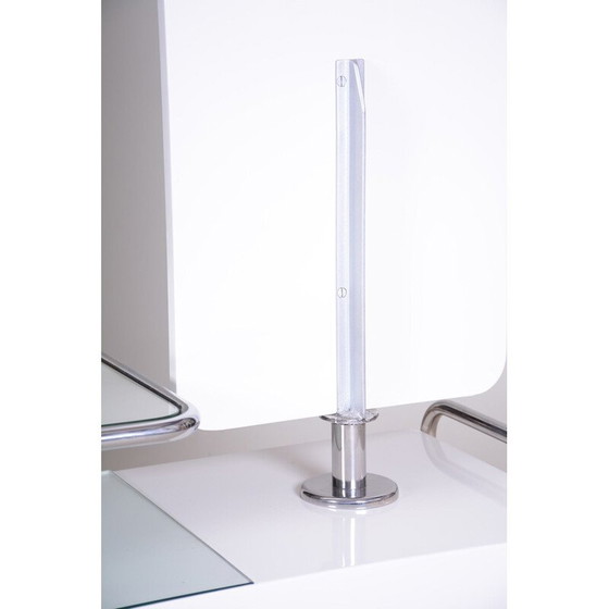 Image 1 of Vintage witte bauhaus kaptafel spiegel door Petr Vichr, 1930