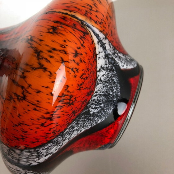 Image 1 of Vintage extra grote opaline vaas 1970