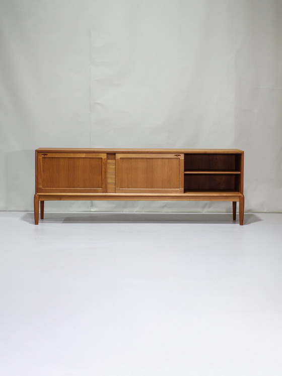 Image 1 of H.W. Klein Bramin Dressoir Lowboard Deens Teak Vintage