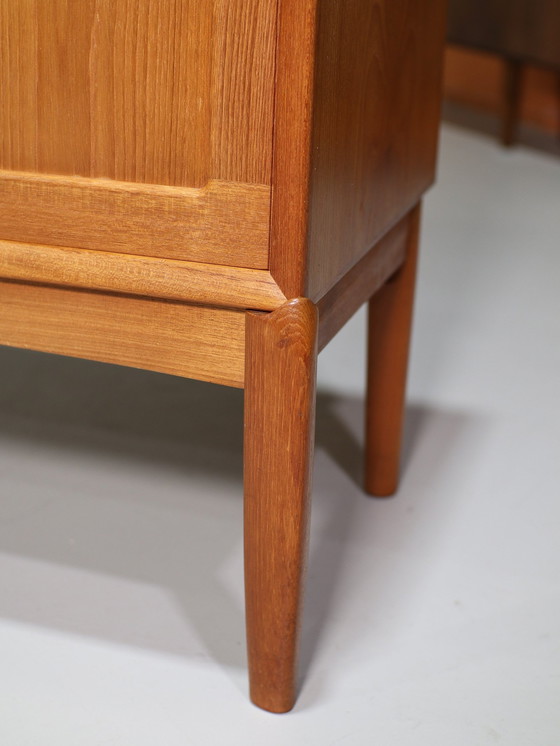 Image 1 of H.W. Klein Bramin Dressoir Lowboard Deens Teak Vintage