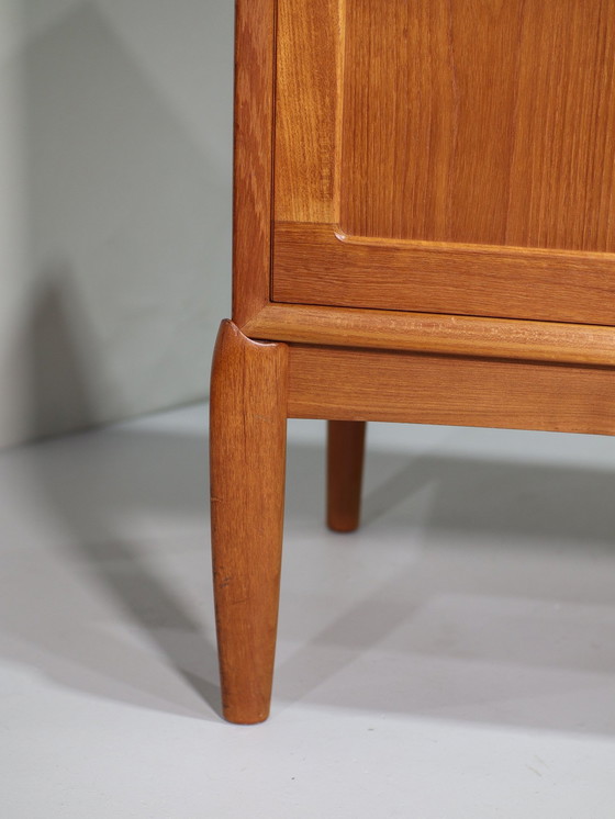 Image 1 of H.W. Klein Bramin Dressoir Lowboard Deens Teak Vintage