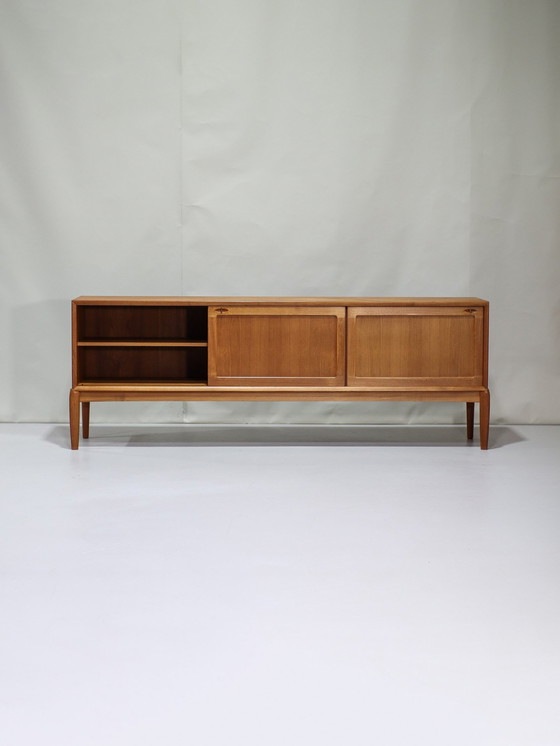 Image 1 of H.W. Klein Bramin Dressoir Lowboard Deens Teak Vintage