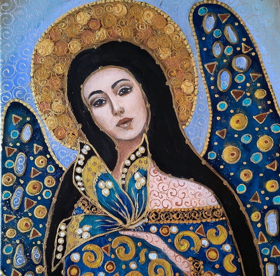 Image 1 of Beata Puskarczyk "Een meisje met een vlinder".