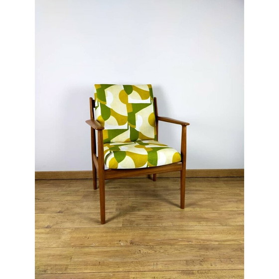 Image 1 of Vintage rozenhouten fauteuil van Arne Vodder, 1970