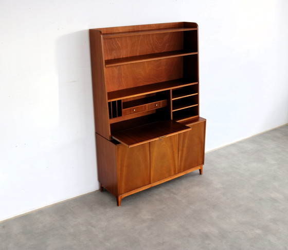 Image 1 of Vintage Zweeds Wandmeubel/Secretaire