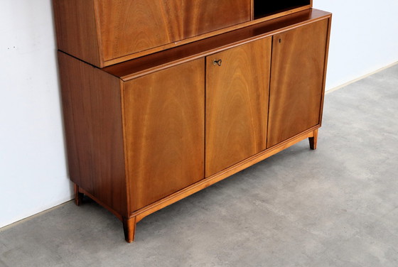 Image 1 of Vintage Zweeds Wandmeubel/Secretaire