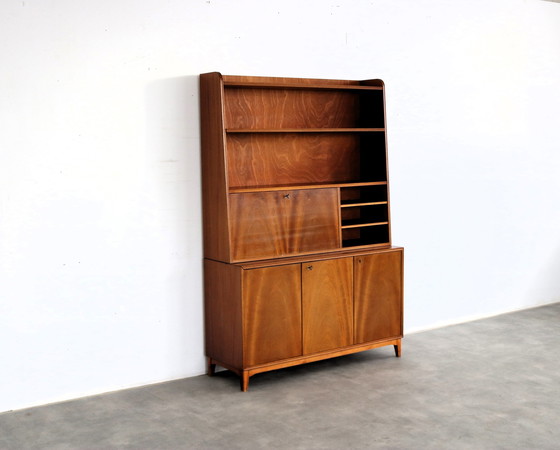 Image 1 of Vintage Zweeds Wandmeubel/Secretaire