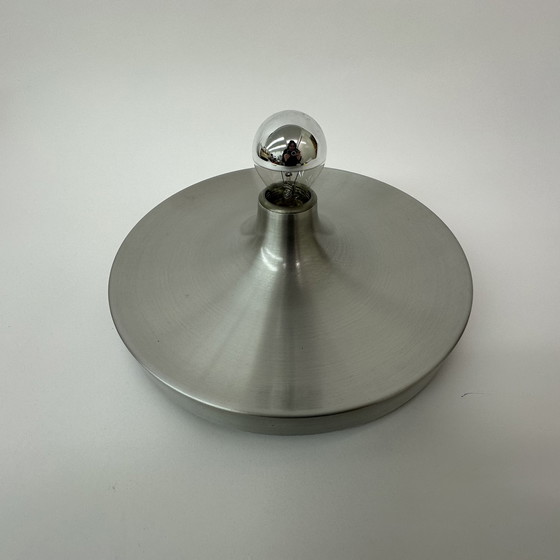 Image 1 of Honsel Leuchten wandlamp disc jaren 70