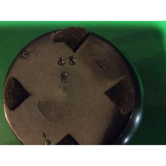 Image 1 of Vintage zwarte kruik, jaren 1960