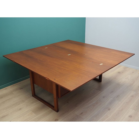 Image 1 of Vintage teakhouten bureau, Denemarken 1970