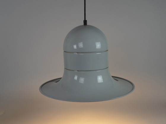 Image 1 of Boulanger S.A. -  Space Age - hanglamp - wit gelakt -  Made in Belgium - 60;s