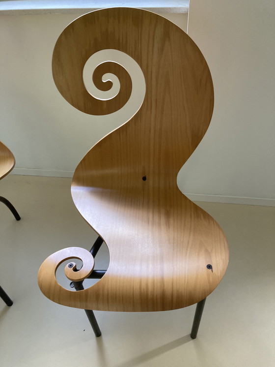 Image 1 of 2x Marouska Metz vintage vioolstoel