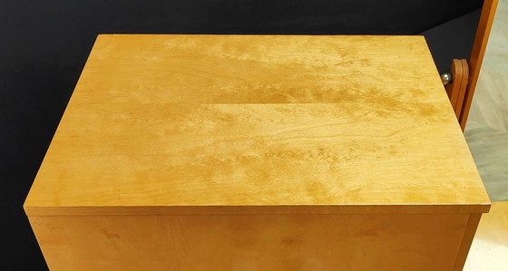 Image 1 of Vintage kaptafel en bijzetkast