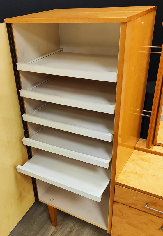 Image 1 of Vintage kaptafel en bijzetkast